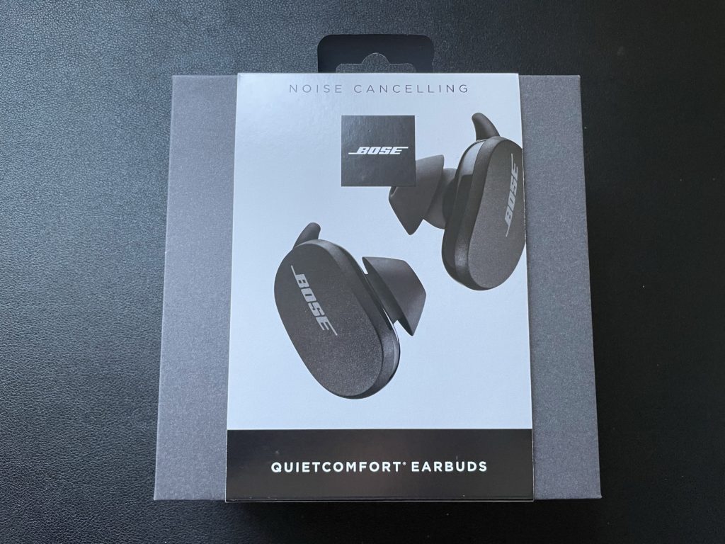 BOSEのワイヤレスイヤホン「Bose QuietComfort Earbuds」を購入！開封 